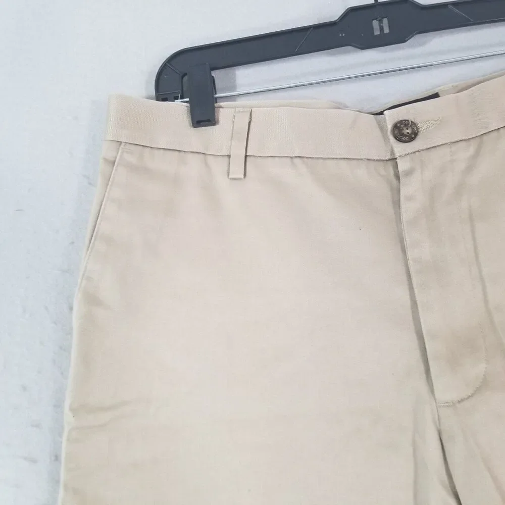 Dockers D2 signature khaki pants men's 34 x 29 beige regular fit preppy‎